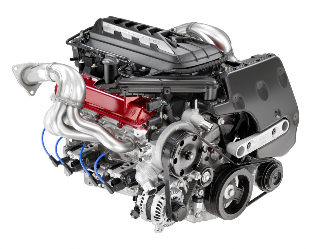 2020 Chevrolet Corvette C8 LT2 Engine 001