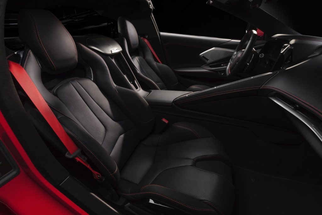 2020 Corvette Seats Mid Engine Car, Can You Put A Car Seat In The Front Of Corvette