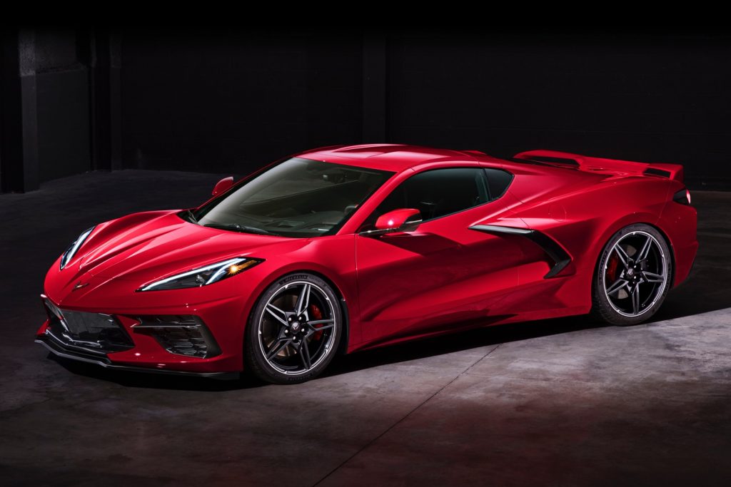 2023 Corvette Stingray Edge Red Engine Cover Not Available