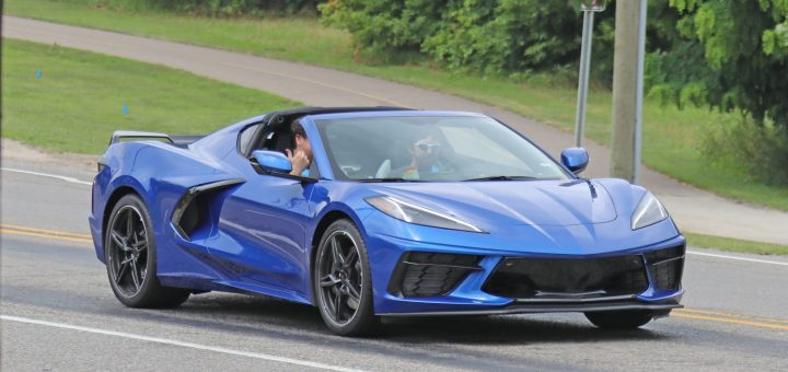 Here S The 2020 Corvette Z51 On Public Roads Camo Free Gm