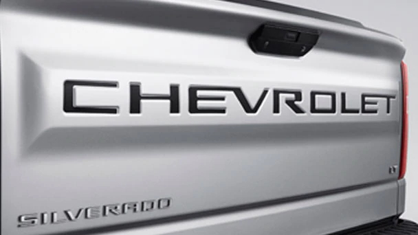 2020 Chevrolet Silverado 2500HD - Dark Essentials Package - Chevrolet Tailgate Decal Lettering SB7