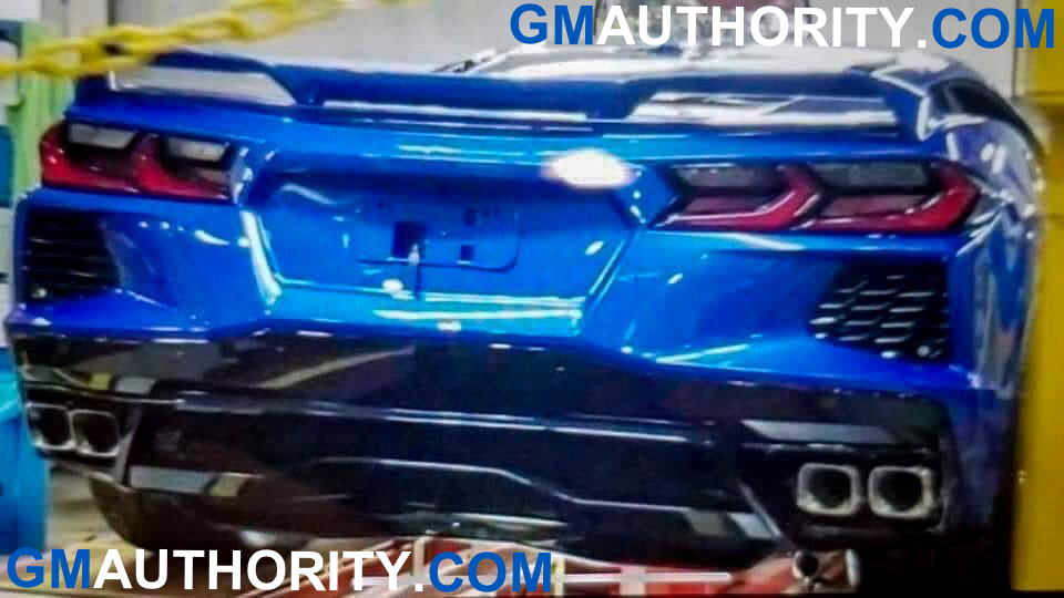 2020 Mid-Engine Chevrolet Corvette C8 Rear End Leak