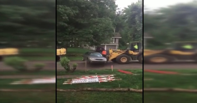 Buick Moved With Loader Video 002