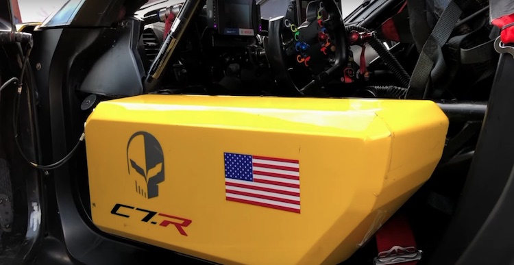 Corvette C7R Rear Facing Camera Video 002