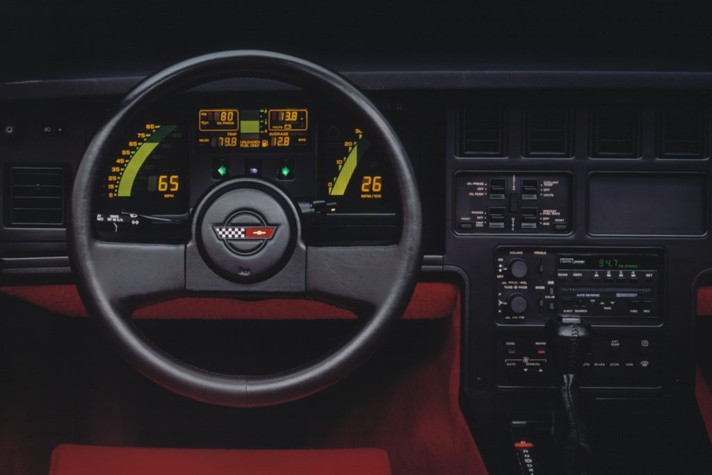 Fourth-Generation Chevrolet Corvette Steering Wheel
