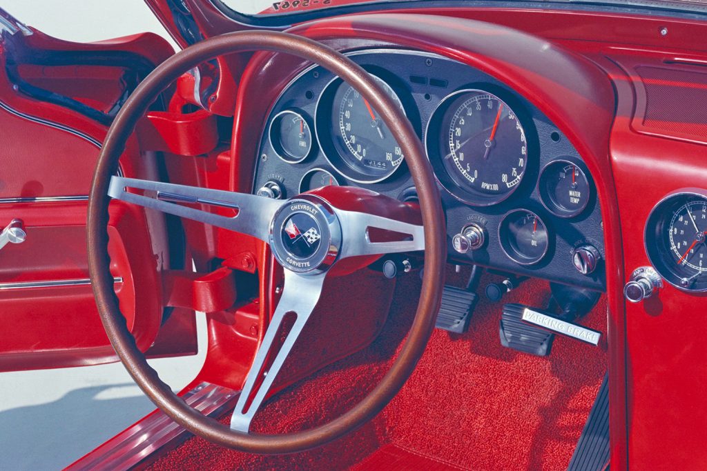Second-Generation Chevrolet Corvette Steering Wheel
