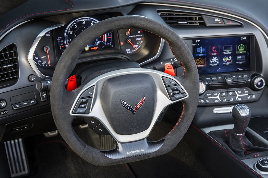 Seventh-Generation Chevrolet Corvette Steering Wheel