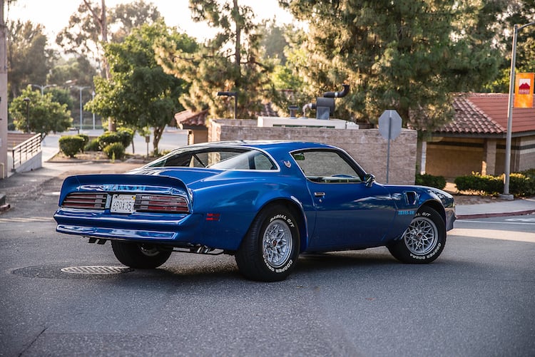 trans am martinique blue