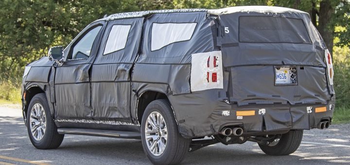 2021 GMC Yukon Production-Intent Tail Lamps Spied | GM ...