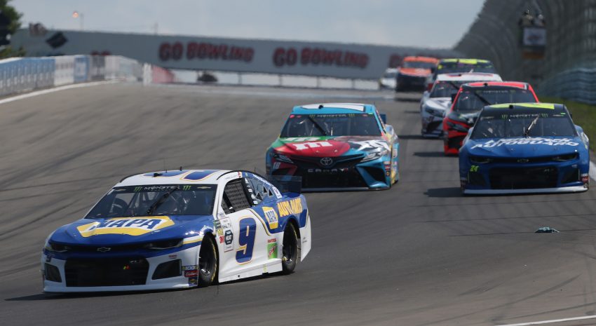 Chase Elliott Poles No. 9 Nascar Camaro At Watkins Glen 2022