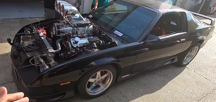 Check Out This Insane 10 3l Big Block Camaro Video Gm Authority