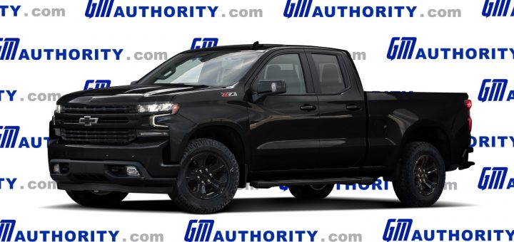 We Render The New Silverado Midnight Edition | GM Authority