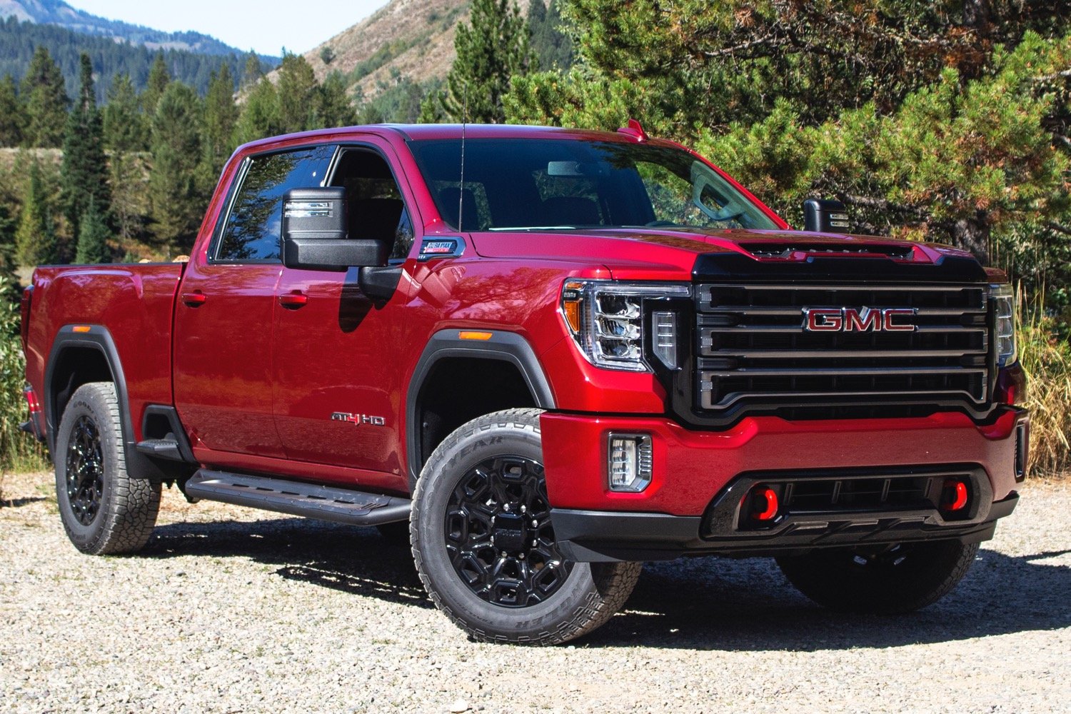 2021 gmc sierra store at4 side steps