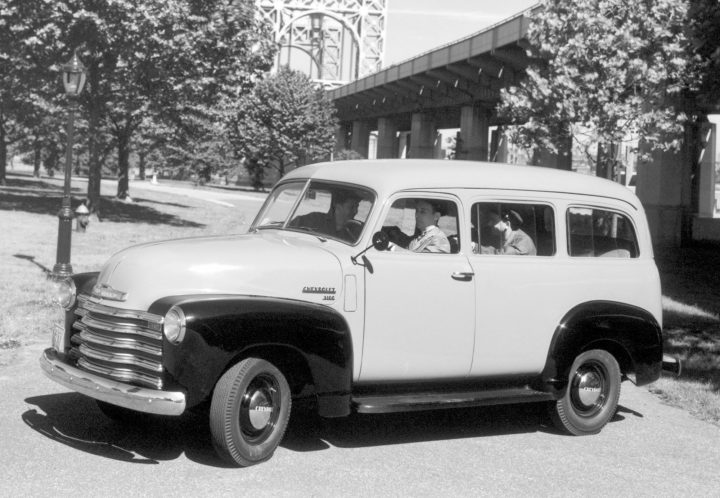 1949 Chevrolet Suburban.