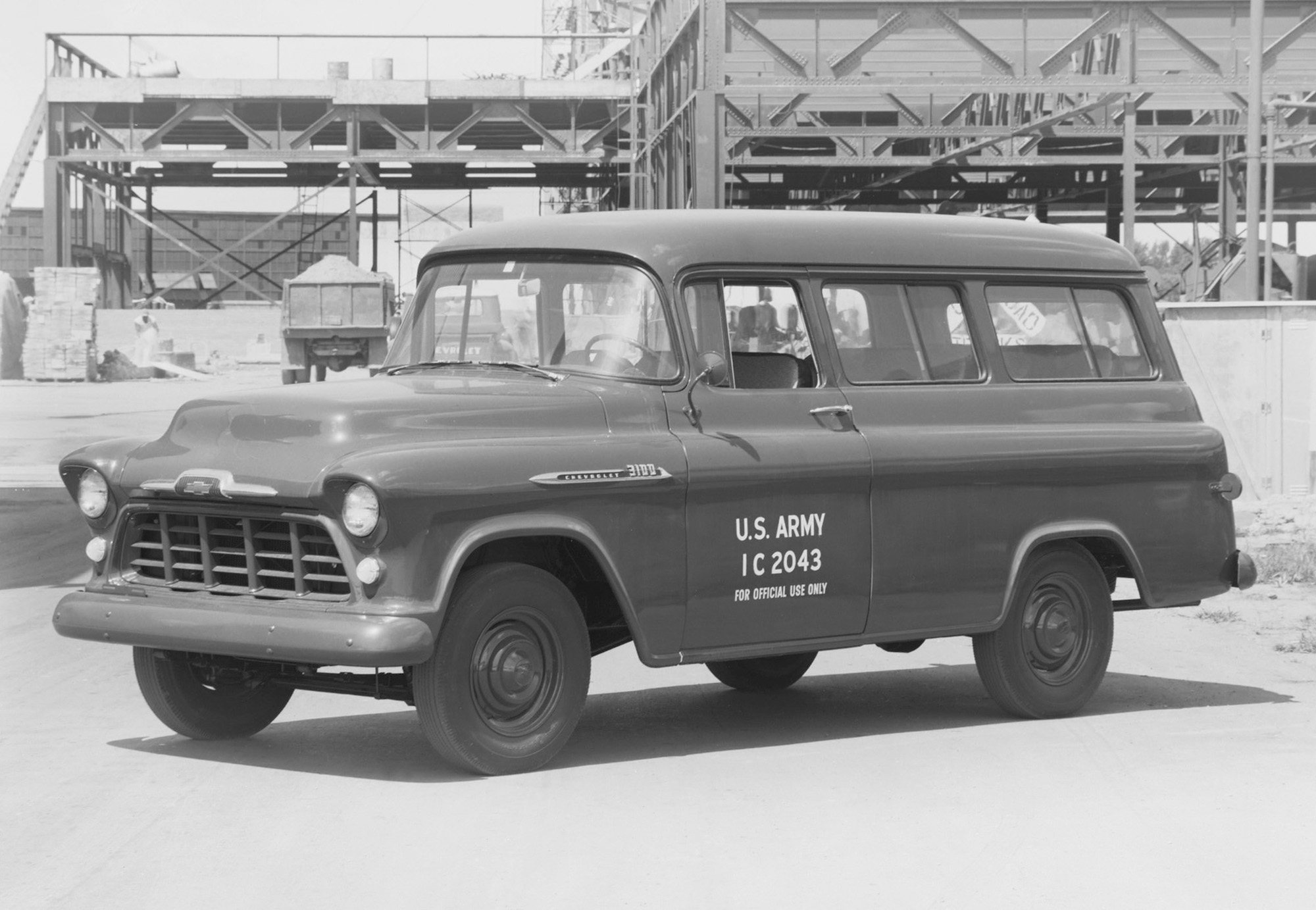 Chevrolet Suburban History Generation 4 1955 - 1959