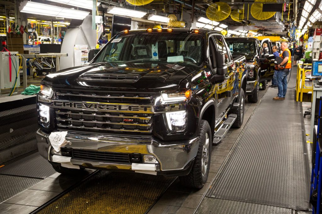 General Motors To Idle Pickup Production Through July