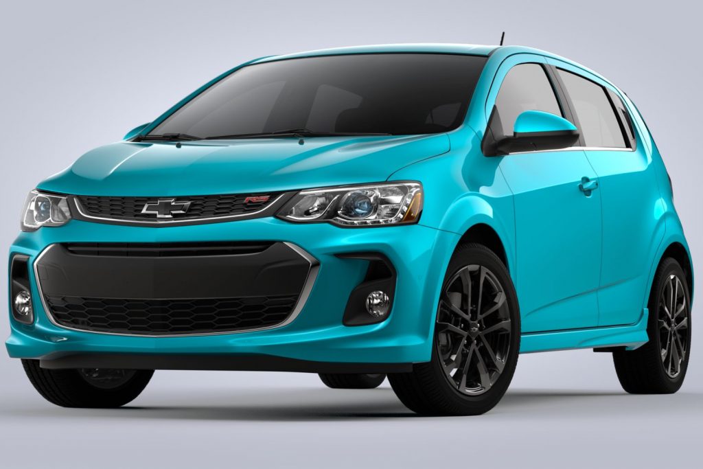 2020 Chevy Sonic First Look At New Oasis Blue Hue Gm