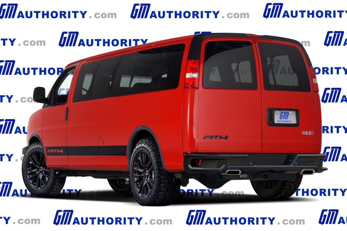 GMC Savana AT4 Rendered | GM Authority