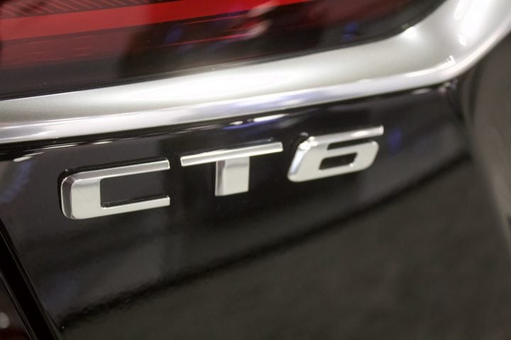 Badging view of the 2020 Cadillac CT6. 