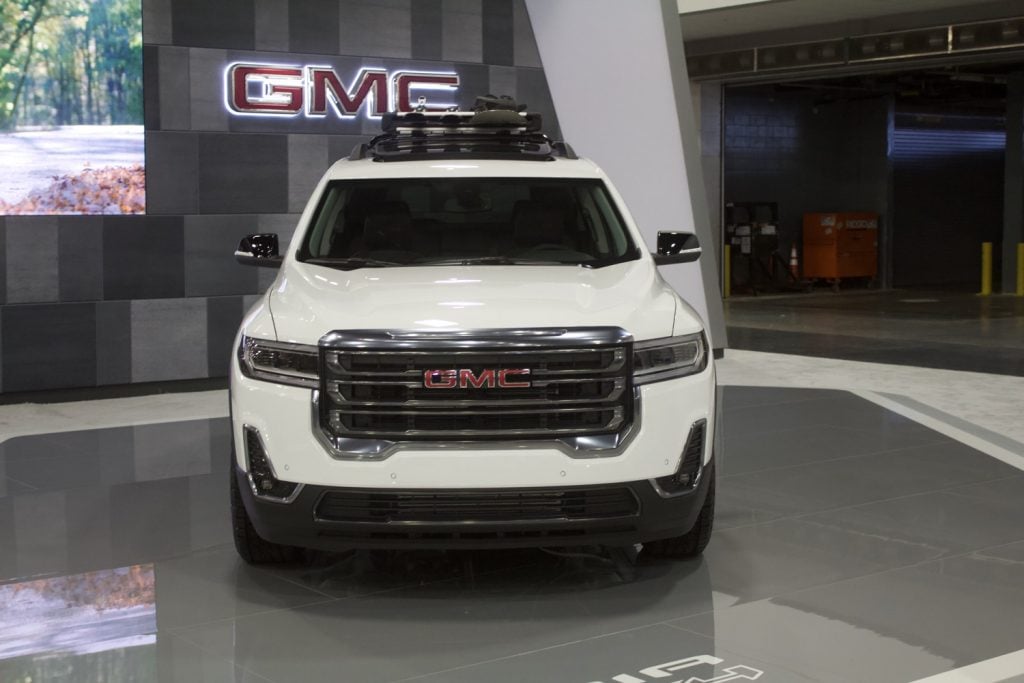 2021 GMC Acadia Trim Level Comparison: SLE, SLT, DENALI, & AT4