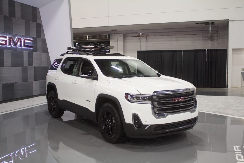 2020 gmc discount acadia roof rails