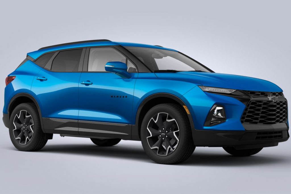 chevy blazer 2021 blue