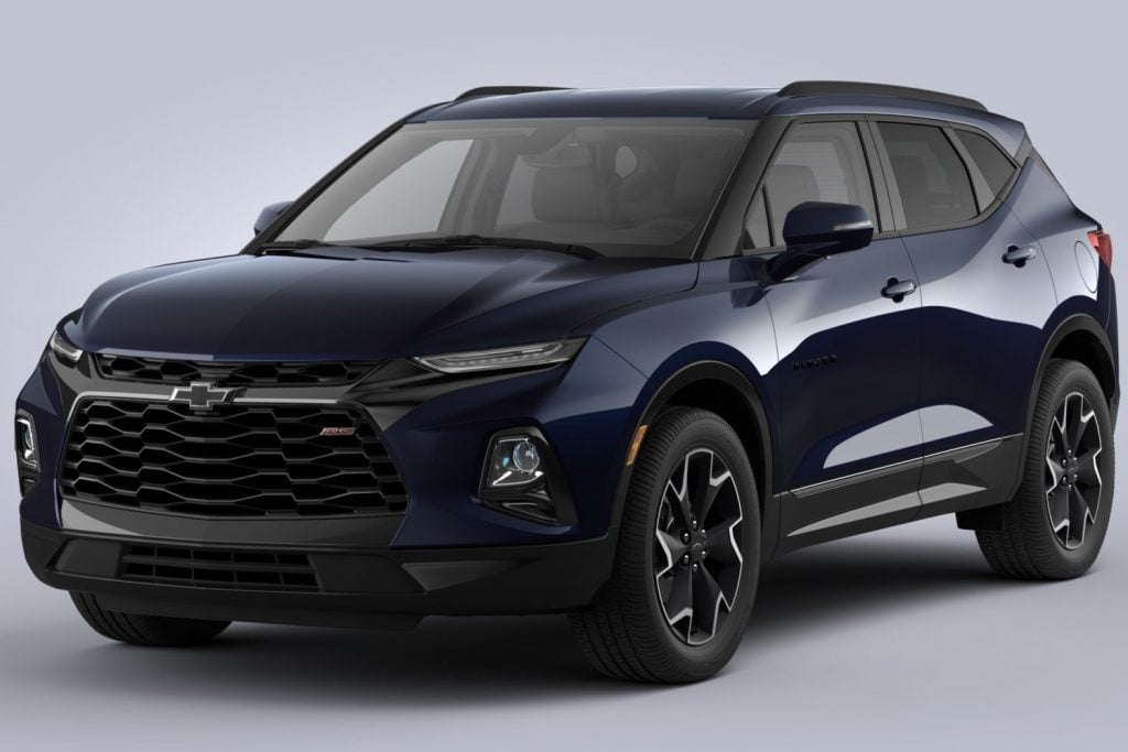 2020 Chevrolet Blazer New Midnight Blue Metallic Color, GM Authority #2020  #Chevrolet #ChevyBlazer