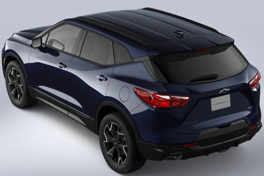 2020 Chevrolet Blazer New Midnight Blue Metallic Color, GM Authority #2020  #Chevrolet #ChevyBlazer