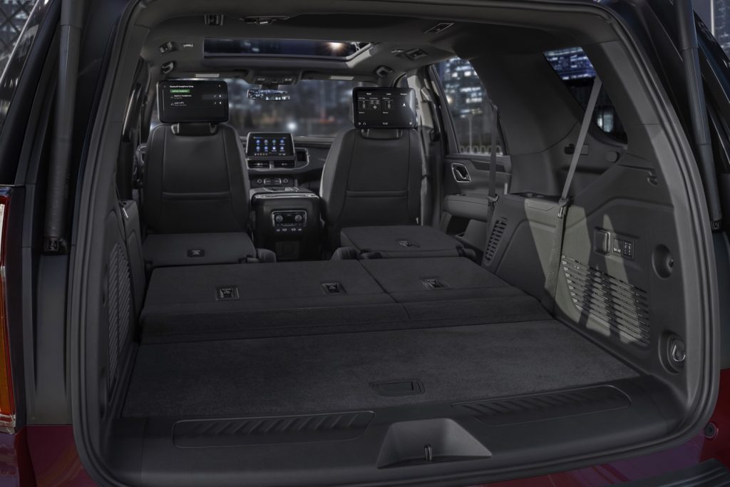 2021 Tahoe Interior 2nd Row