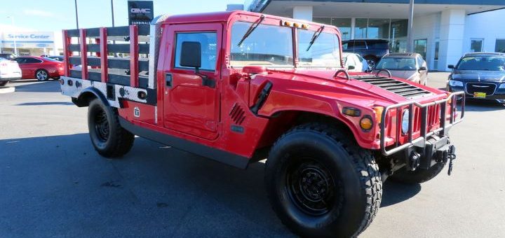 Custom Hummer H1 Pickup Headed To Auction | GM Authority