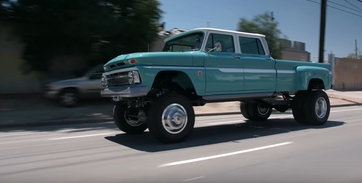 Jay Leno Drives Custom 1966 Chevrolet K30 Video Gm Authority