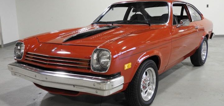 My red Chevy Vega Hatchback. I loved this car but it had a cracked engine  block, which was a common problem with this car