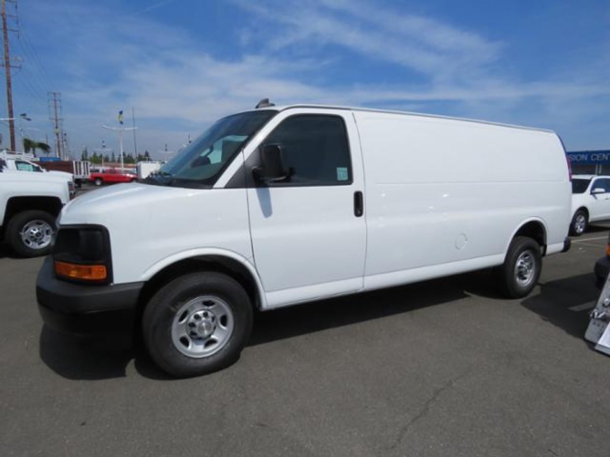 2024 Chevy Express Gets New Transmissions   2017 Chevrolet Express Cargo Van 3500 Extended Wheelbase RWD Summit White 006 1200x900 