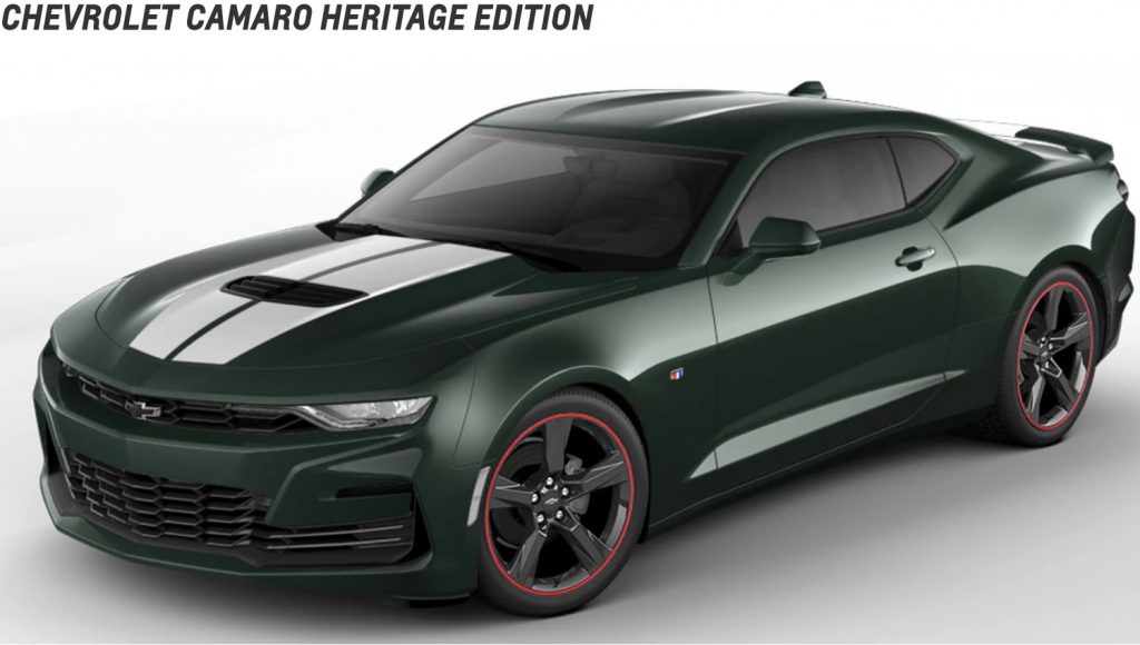 2023 Camaro Heritage Edition Chevrolet Reveals Camaro Heritage Edition For Japan Gm Authority