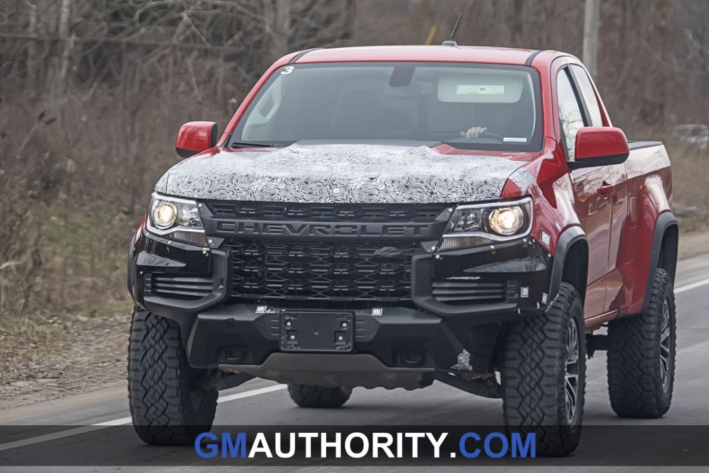 2021 chevrolet colorado zr2 shows aggressive fascia | gm