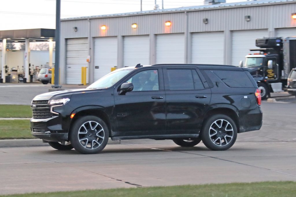 2021 Tahoe Black Rims