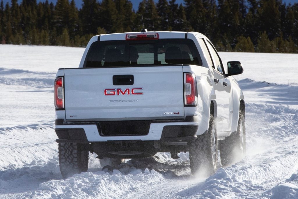 2021 gmc canyon at4 debuts all terrain replacement  gm