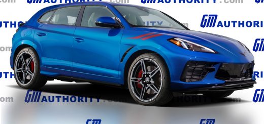 Chevrolet Corvette SUV Rendered Front View