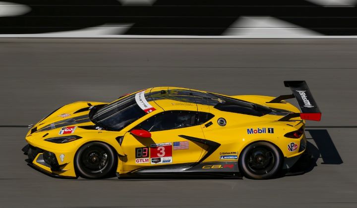 Corvette C8.R Looking Strong At Daytona Test GM Authority