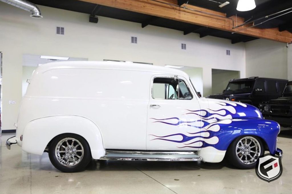 Custom 1955 Chevrolet Panel Truck For Sale In California