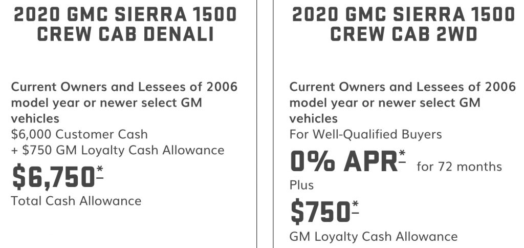 gmc-sierra-1500-rebate-totals-9-000-in-january-2020-gm-authority