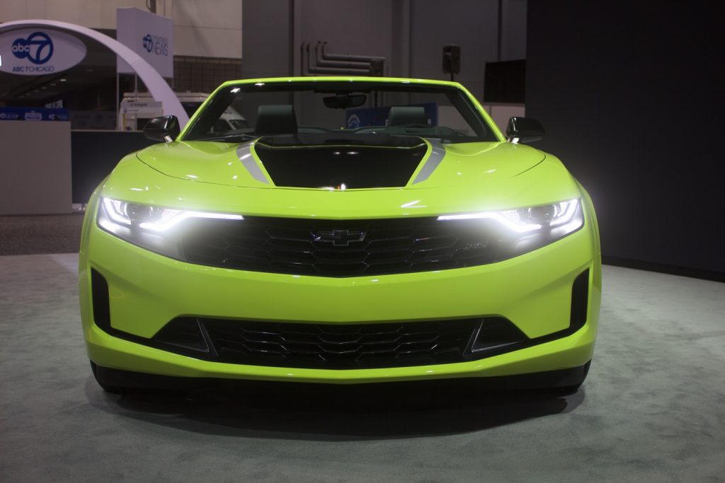 chevy camaro 2022 yellow