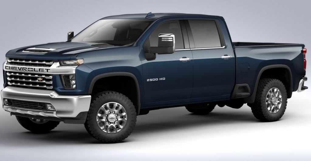 2020 Chevrolet Silverado HD Northsky Blue Metallic Color GM Authority