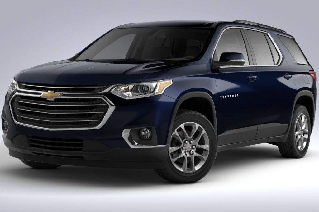 2020 Chevrolet Traverse Gets New Midnight Blue Metallic Color: First