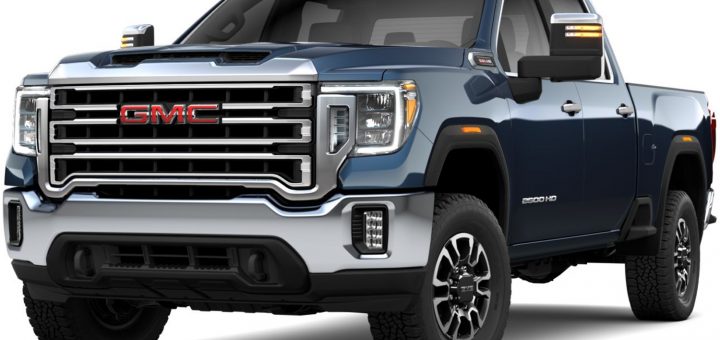 2020 Gmc Sierra Hd New Pacific Blue Metallic Color Gm Authority
