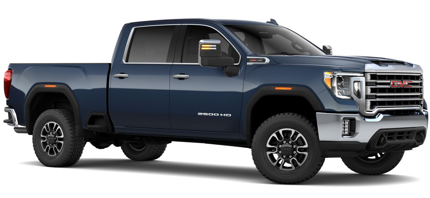 2020 GMC Sierra HD New Pacific Blue Metallic Color GM Authority