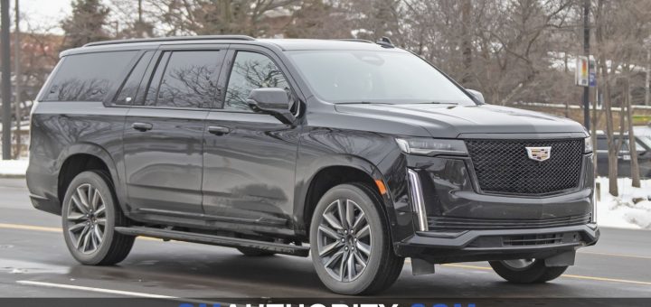 why this 2021 escalade had blue badges  gm authority