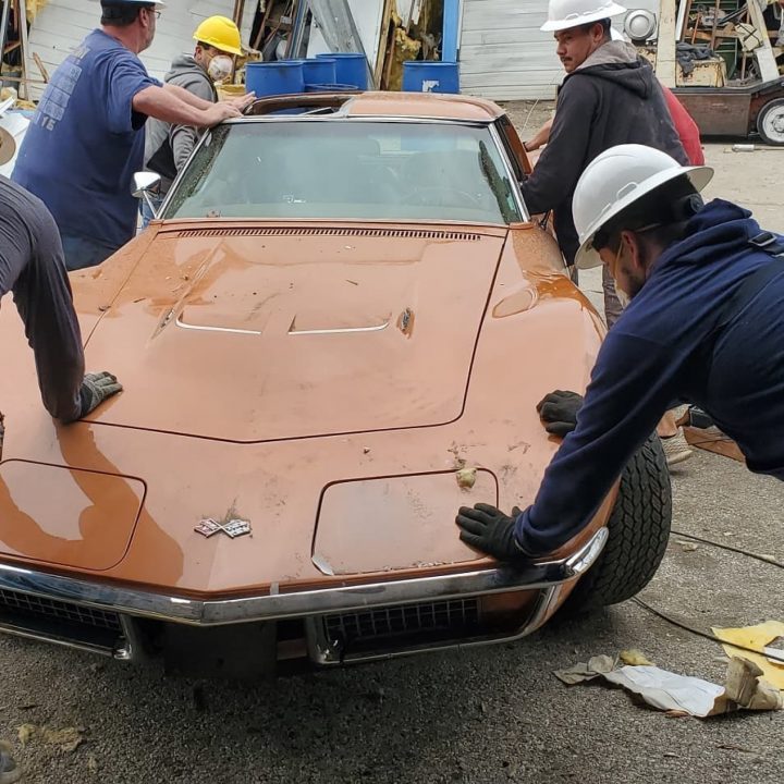 Images Of Chevrolet Corvette Building After Explosion | GM Authority