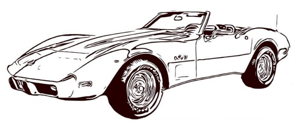 Corvette C8 Coloring Pages 