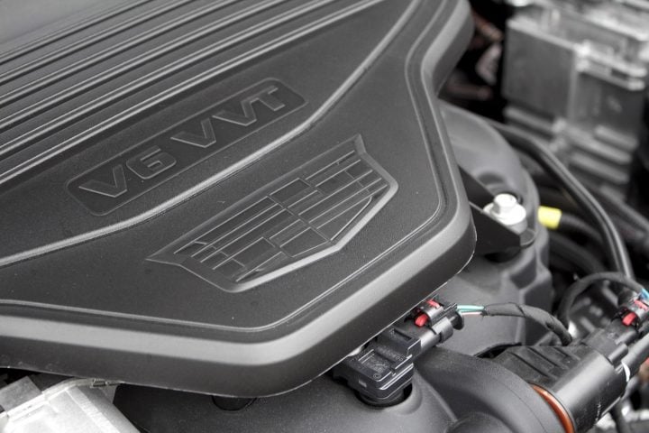 The GM 3.6L V6 LGX gasoline engine.